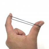 Ekoset Kauçuk Paket Ambalaj Toka Para Lastiği 40mm Siyah 1Kg - 8