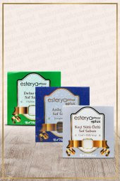 Esterya Plus Saç ve Vücut Bakımı için 3 lü Bitkisel Sabun Seti - 1