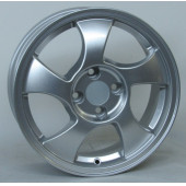 HONDA CIVIC UYUMLU JANT KM455 6.5X15 4X100 ET-35 67.2 SİLVER (4 ADET) - 1