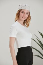 Penguen Kol Penye Siyah Crop - 11