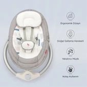 Kanz Flamingo Elektrikli Ana Kucagı Gri - 6