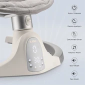 Kanz Flamingo Elektrikli Ana Kucagı Fume - 9