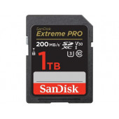 SanDisk Extreme Pro 1TB 200/140MB/s SDXC V30 UHS-I U3 Hafıza Kartı SDSDXXD-1T00-GN4IN - 1