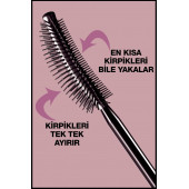 Maybelline New York Lash Sensational Yelpaze Etkili Siyah Maskara 3600531143459 - 3