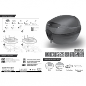 Kawasaki MOTORSİKLET ÇANTASI 33L SİYAH thumbnail 4