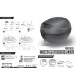 Arora MOTORSİKLET ÇANTASI 33L SİYAH thumbnail 4