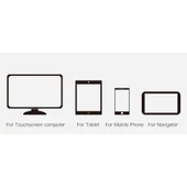 Baseus Dokunmatik Ekran Kalemi, Universal Stylus kapasitif Tablet, Telefon ve PC Kalemi - 5