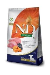 N&D Pumpkin Balkabaklı Kuzulu Yaban Mersinli Küçük Irk Yavru Köpek Maması 2,5 Kg thumbnail 1