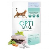 Optimeal Morina Balıklı Sebzeli Jöleli Yaş Kedi Maması 85 Gr - 2
