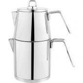 Schafer Napoli Çelik Çaydanlık Takımı (Büyük Boy) - 1