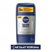 Nıvea Men Stick Deodorant 50ml Silver Protect - 1