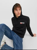 JACK JONES Önden Cepli Kapüşonlu Erkek Sweatshirt 12233599 thumbnail 6