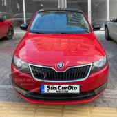 Skoda Rapid Sinyalli 2015-2017 Uyumlu Batman Yarasa Ayna Kapağı Piano Black ABS Plastik - 2