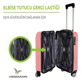 Vegmann Vela Pembe Kabin Boy Valiz - 5