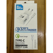 TYPE-C 2.4A FAST ŞARJ CİHAZI SAMSUNG REDMİ POCO XİAOMİ - 1