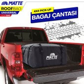 Matte Yeni Nesil Port Bagaj, Araç Üstü Tavan Çantası - 6