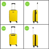 Vegmann Vela Sarı Kabin Boy Valiz thumbnail 3