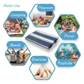 CRAFT HOME KARAVAN KAMP PİKNİK HASIRI TENTE ZEMİN HALISI 270X400 - 2