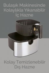 Elenberg Airfly Xxl 8 Lt Geniş Hazneli 6 Ön Programlı Dokunmatik Airfryer Sıcak Hava Fritözü Elb-2307 - 3