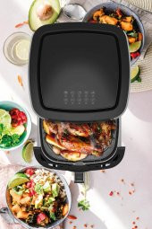 Elenberg Airfly Xxl 8 Lt Geniş Hazneli 6 Ön Programlı Dokunmatik Airfryer Sıcak Hava Fritözü Elb-2307 - 4