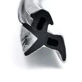 Contacall Pak-05 Siyah Kauçuk Yağlı Pvc Kapı Pencere Conta Fitili Tüm Pencerelere Uyumlu 5 Metre thumbnail 1