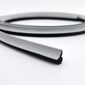 Contacall Pak-05 Siyah Kauçuk Yağlı Pvc Kapı Pencere Conta Fitili Tüm Pencerelere Uyumlu 150 Metre thumbnail 2