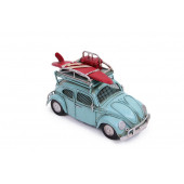 Dekoratif Metal Araba Çerçeveli ve Kumbaralı 1210E-3397SS Model-M41 - 3