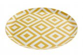 Porland Morocco Desen4 Sarı Düz Tabak 24 cm 04A+P021465 thumbnail 2