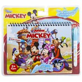 Lisanslı Disney Mickey Mouse Magic Water Sihirli Boyama Kitabı - 1