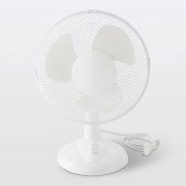 Masa Üstü Vantilatör Beyaz 23 cm - 1