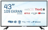 Onvo OV43400 Full HD 43" 109 Ekran Uydu Alıcılı webOS Smart LED TV - 1