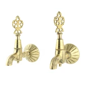 FKN İkili Sarı Osmanlı Musluk thumbnail 1