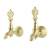 FKN İkili Hamam Taslı Sarı Osmanlı Musluk - 2