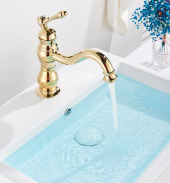 FKN Royal Kısa Altın Lavabo Bataryası - 2
