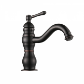 FKN Royal Kısa Siyah Lavabo Bataryası - 1