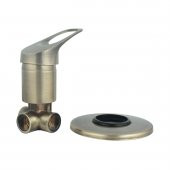 FKN Antik Ankastre Sıcak Soğuk Taharet Musluk - 5