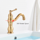 FKN Royal Kısa Antik Lavabo Bataryası - 2