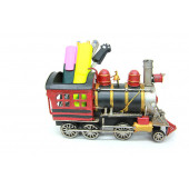 Dekoratif Metal Lokomotif Kalemlik C0792 Model-M42 - 2