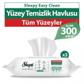 Easy Clean Yüzey Temizlik Havlusu 100 Yaprak 3 Paket - 1