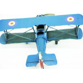 Dekoratif Metal Uçak Çift Kanatlı C0201 Model -M43 - 4
