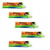 Arma Standart Büyük Boy 50 Litre Çöp Torbası Poşeti / 65 x 80 Cm - Mavi - 10 Adetlik 5 Rulo - 1