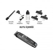 Zhltech IP-1001 Yedek Başlıklı Şarjlı Saç Sakal Traş Makinası - 3