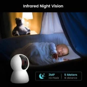 Blic Full HD Wifi 2.4GHZ Destekli Smart Home Akıllı PT Gece Görüşlü Kamera BLM17 - 2