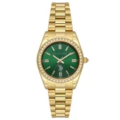 U.S. POLO ASSN. USPA2067-07 ALTIN KAPLAMA TAŞLI KADIN KOL SAATİ thumbnail 1