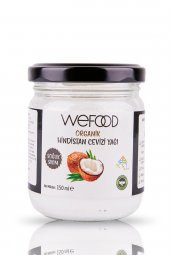 Wefood Organik Hindistan Cevizi Yağı 150 ml (Soğuk Sıkım) - 1