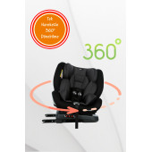 Maxi Taxi Safe Travel 0-36 Kg 360° Dönebilen Isofix Oto Koltuğu Gri - 3