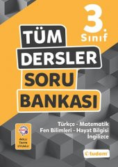 Tudem 3. Sınıf Tüm Dersler Soru Bankası 2023 - 1