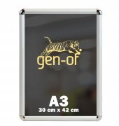 Gen-Of A3 Rondo Çerçeve Alüminyum 30x42 Cm 1 Adet - 1