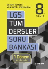 Tudem 8. Sınıf 1. Dönem Tüm Dersler Soru Bankası 2023 - 1