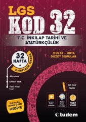 Tudem 8. Sınıf Lgs İnkılap Tarihi Kod 32 Haftalık Deneme 2023 - 1